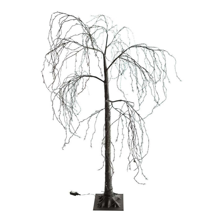 Primrue 6' Indoor/Outdoor Electric Lighted Artificial Weeping Willow